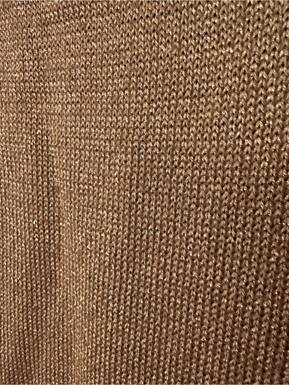 Michael Kors Metallic Gold sweater, scarf - Picture 5 of 5
